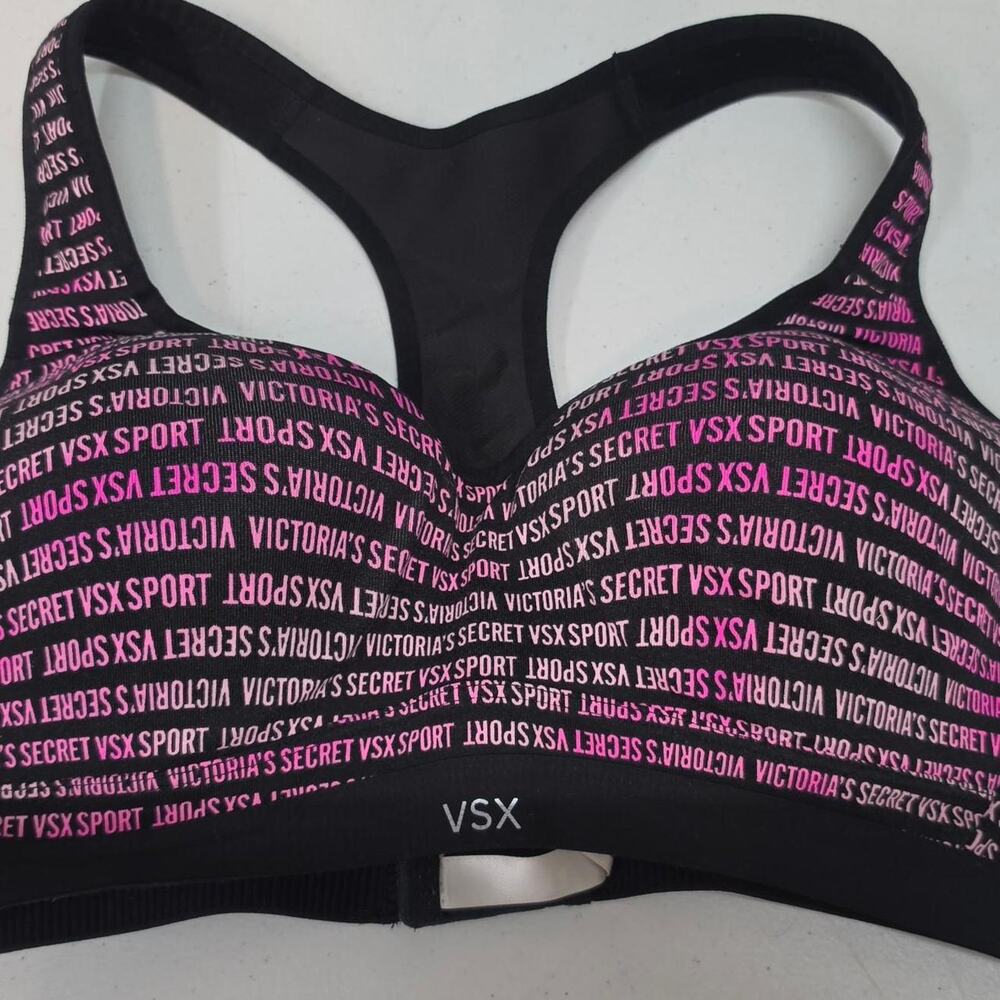 Victorias secret black sports bra